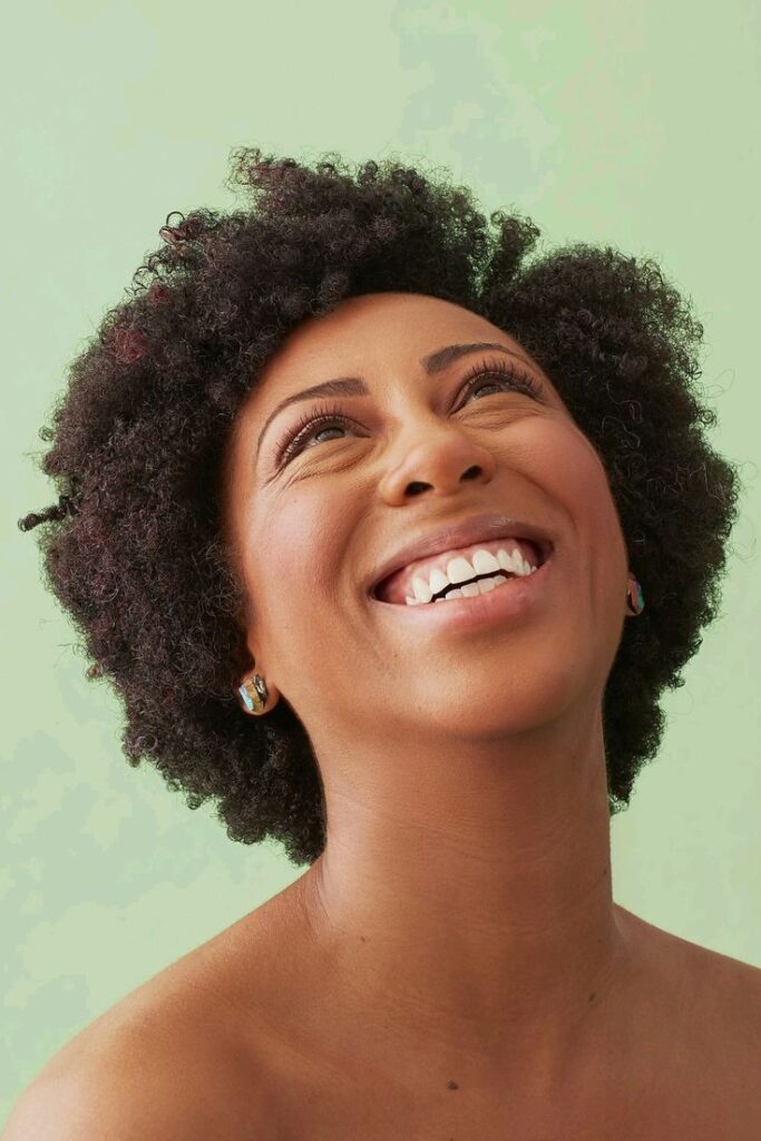 Beginner starting a natural 4C hair care journey