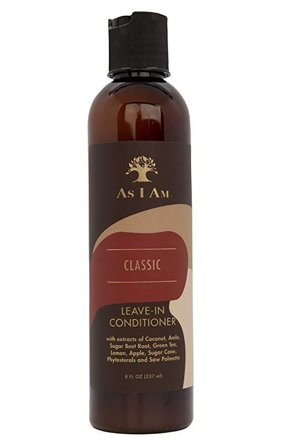 As I Am Leave-In Conditioner for natural 4C hair.