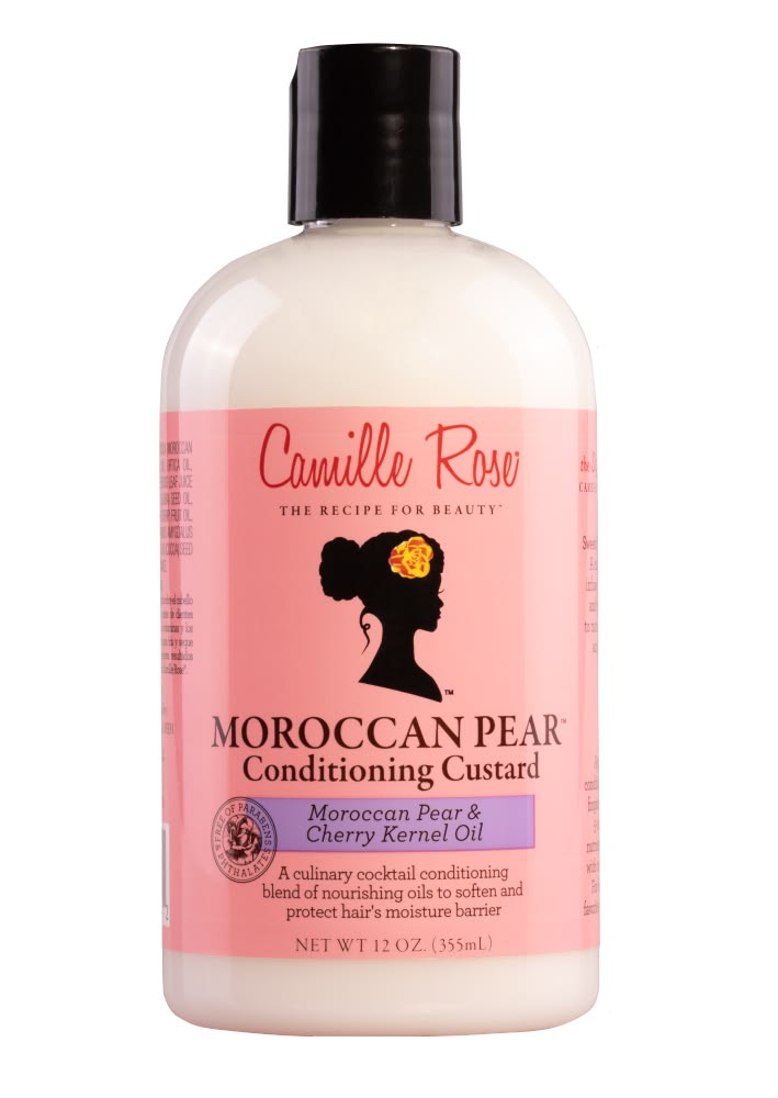 Camille Rose Moroccan Pear Conditioning Custard for 4C hair.