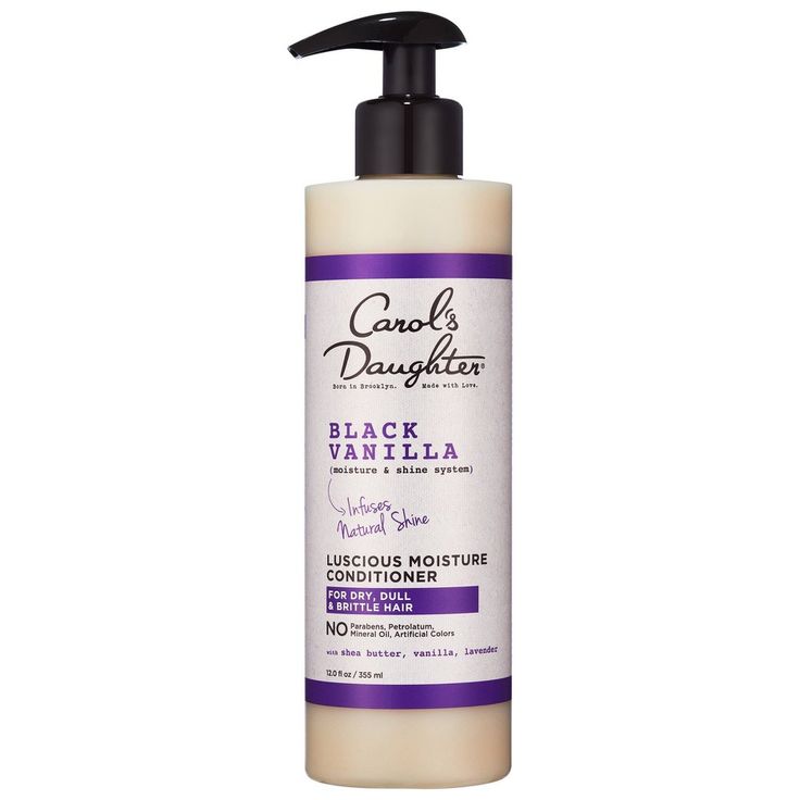 Carol's Daughter Black Vanilla Moisture & Shine Conditioner for natural 4C hair.