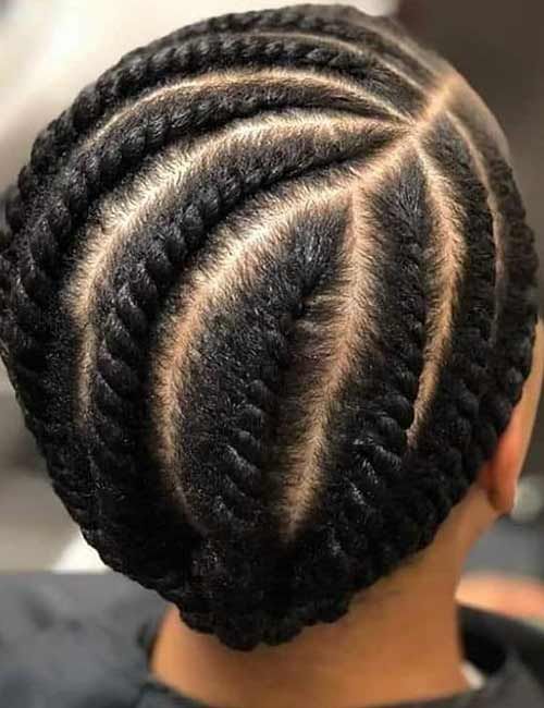flat twist protective hairstyle