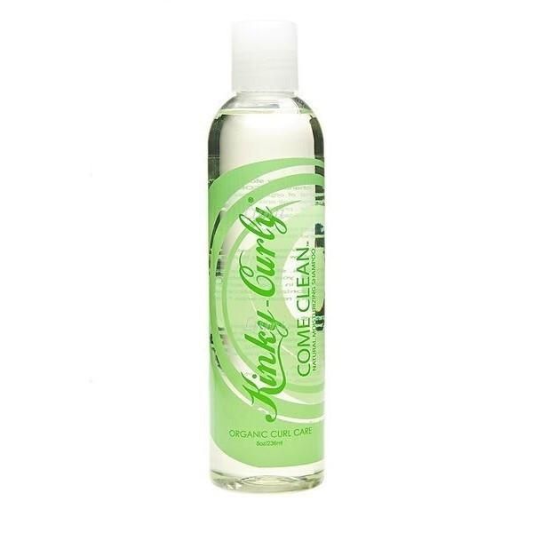 Kinky-Curly Come Clean Moisturizing Shampoo for natural 4C hair.