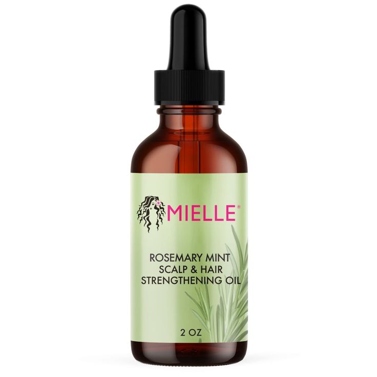 Mielle Organics Rosemary Mint Scalp & Hair Strengthening Oil for 4C hair.