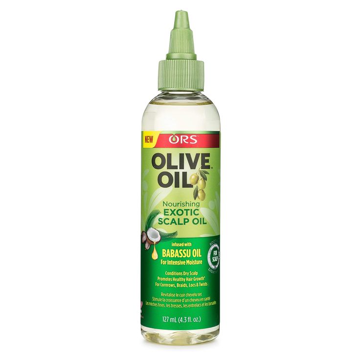 ORS Olive Oil Nourishing Hair Oil for natural 4C hair.