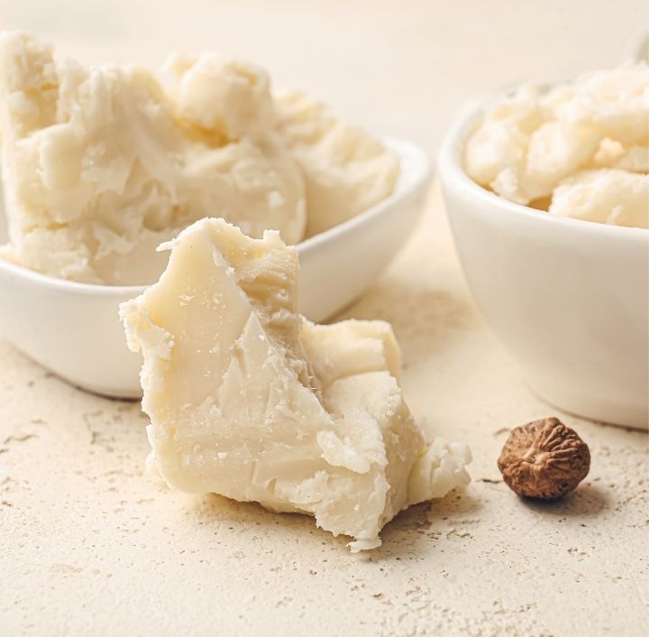 bowls of shea butter