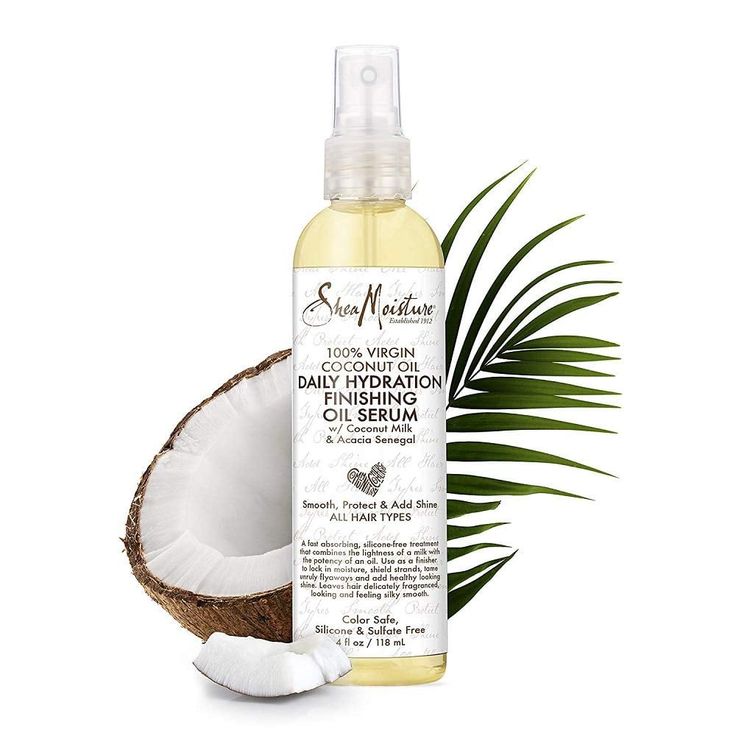 SheaMoisture 100% Virgin Coconut Oil Daily Hydration Treatment for 4C hair.