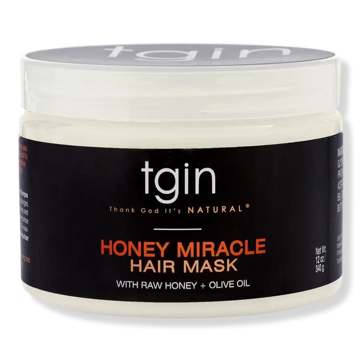 TGIN Honey Miracle Hair Mask for dry 4C hair.