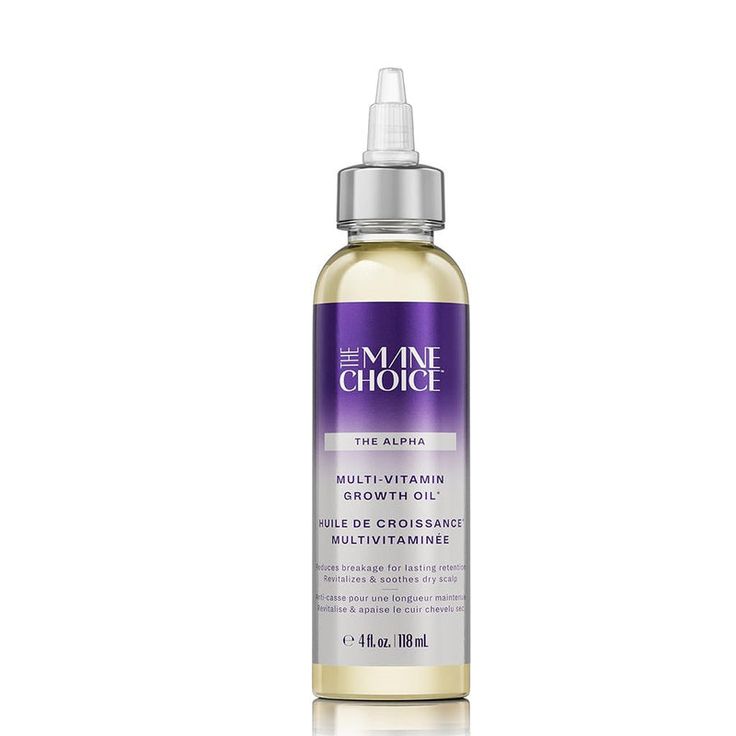 The Mane Choice Multi-Vitamin Scalp Nourishing Growth Oil for natural 4C hair.