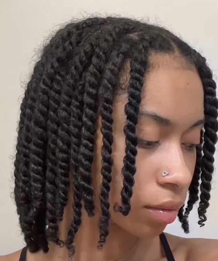 two strand twist protective hairstyle