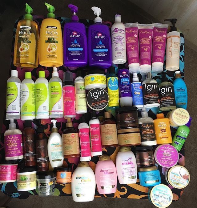 Shampoo products suitable for natural 4C hair