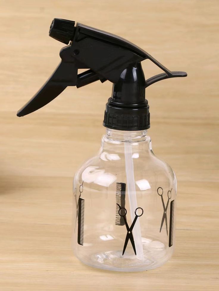 a spray bottle
