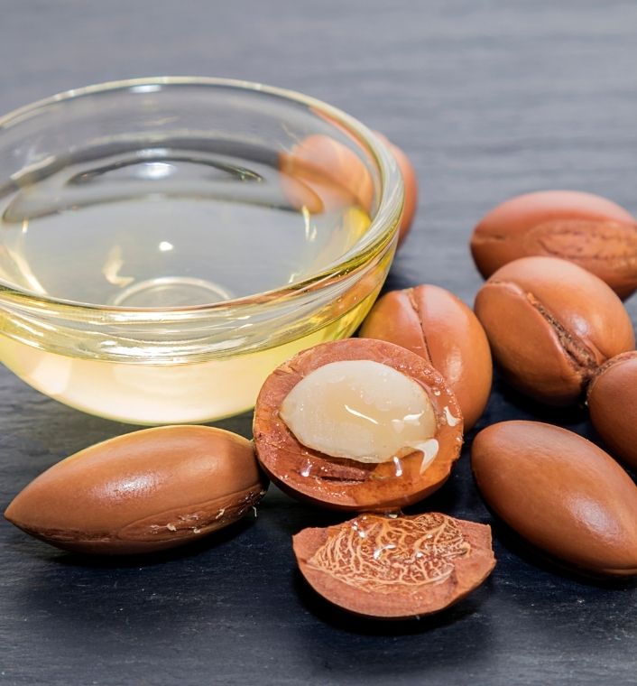 Argan oil for scalp massage