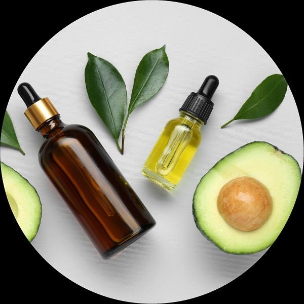 Avocado and jojoba oils