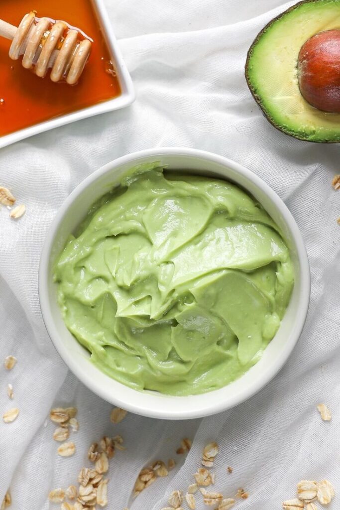 Avocado and honey DIY deep conditioner