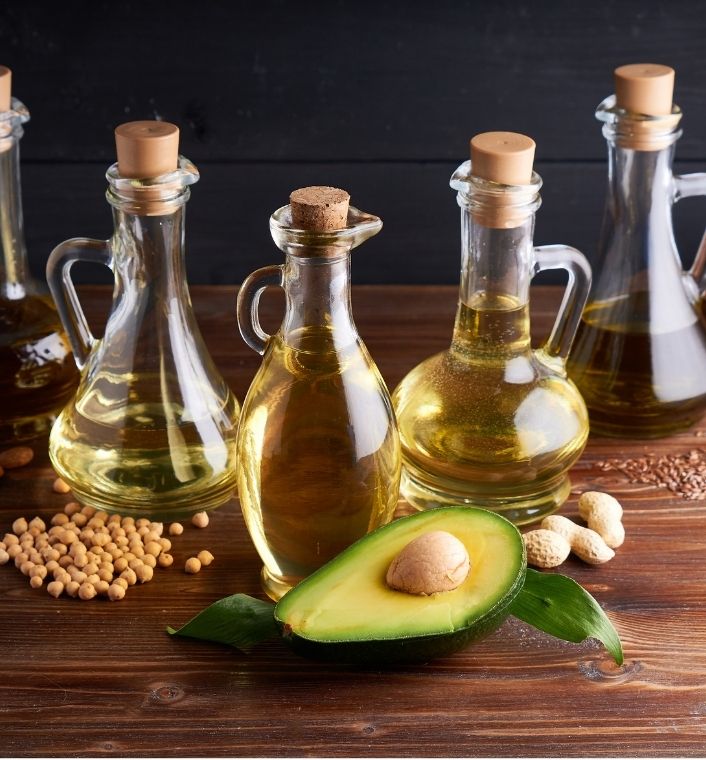 Carrier oils for making natural hair oil blends