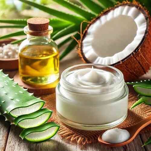 Coconut milk DIY deep conditioner