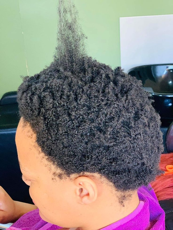 dry 4c hair