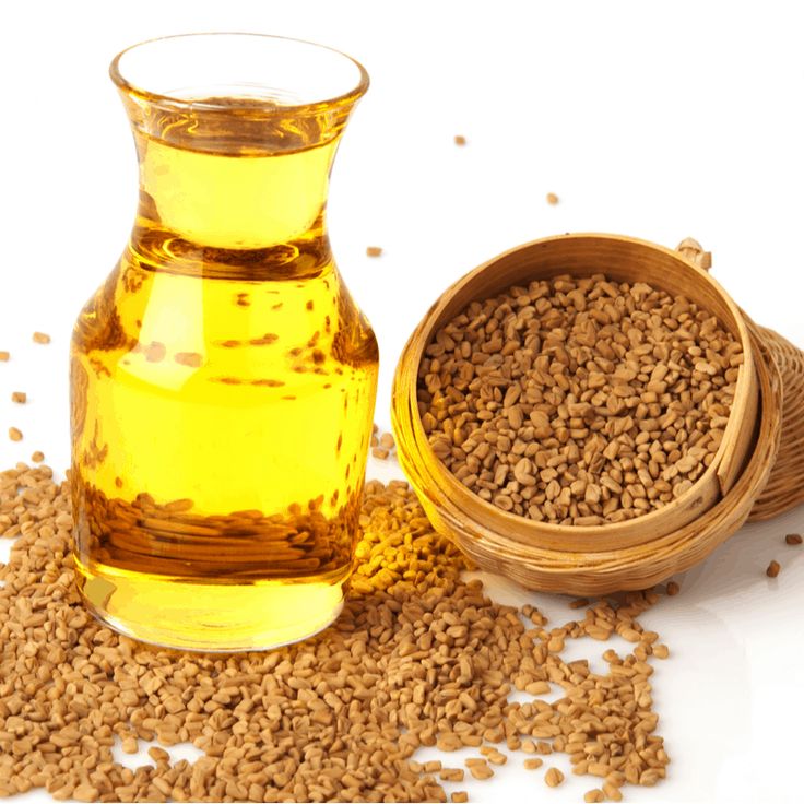 Fenugreek and coconut oil blend for natural hair