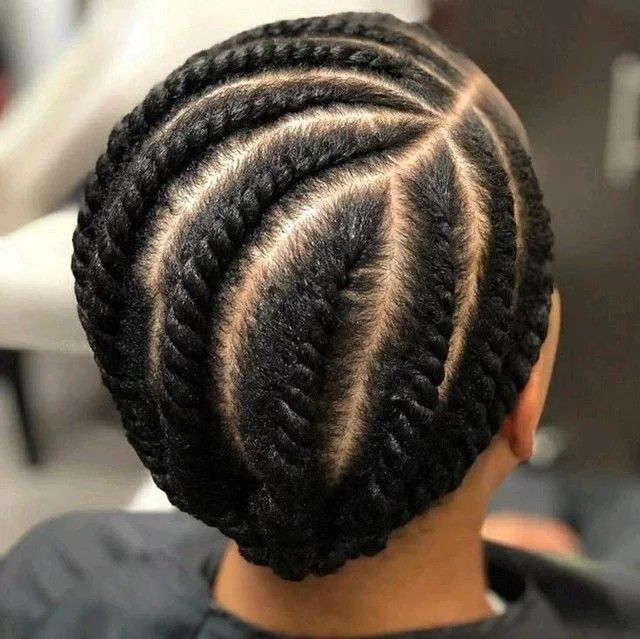 protective Ffat twists on natural 4C hair
