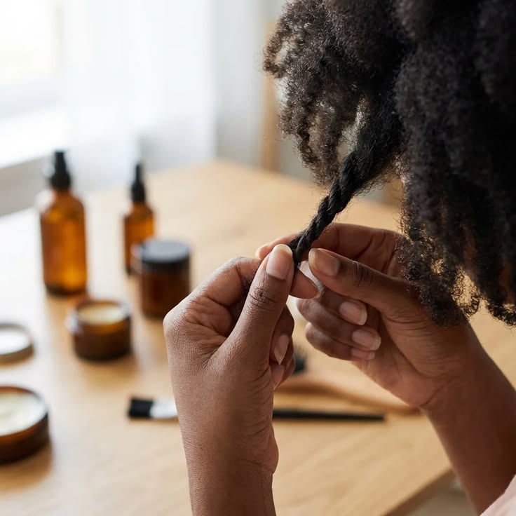 Natural hair length retention and healthy hair care
