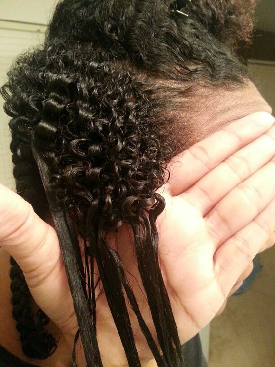 hair transitioning process
