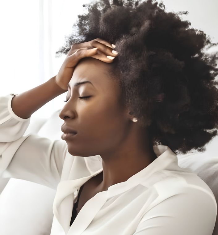 A dry hair