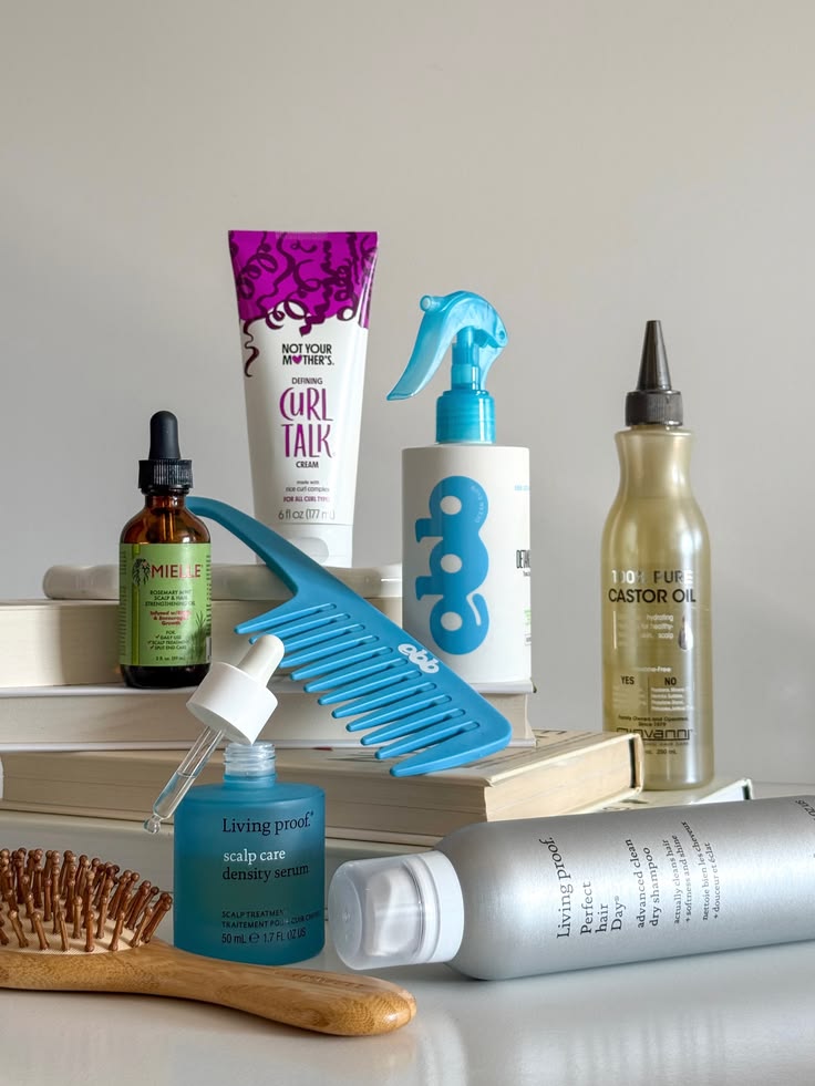 Simple healthy scalp routine for natural hair