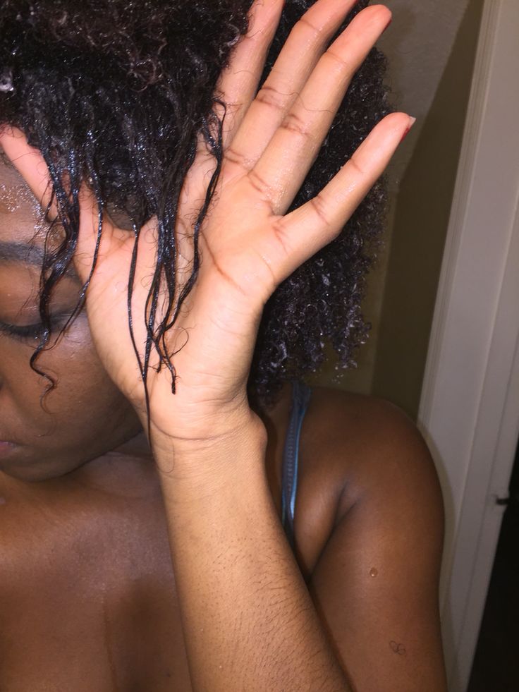 natural hair illustrating how hair porosity can change over time