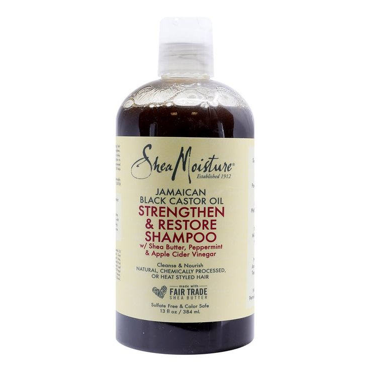 SheaMoisture Jamaican Black Castor Oil Sulfate-Free shampoo