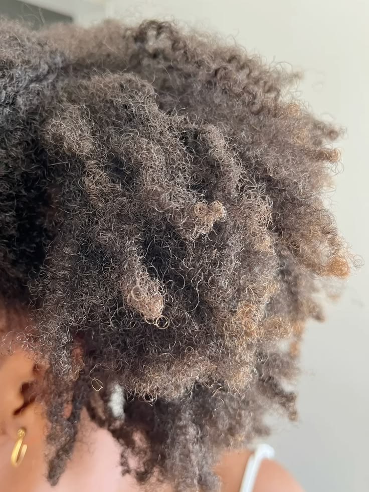 tangled 4c hair