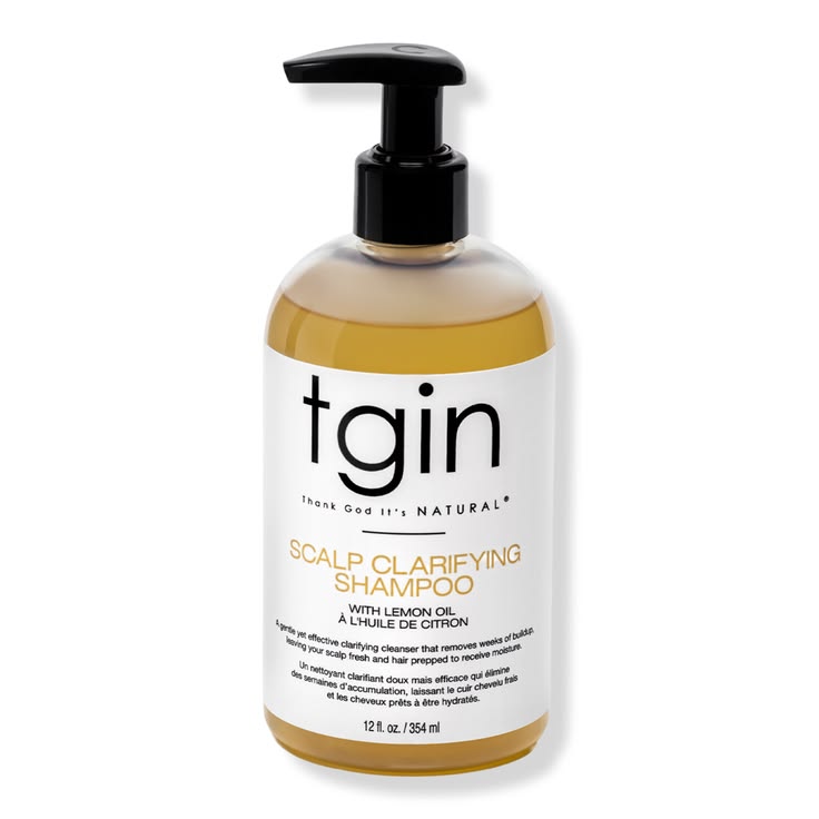 tgin Moisture Rich Sulfate-Free clarifying Shampoo