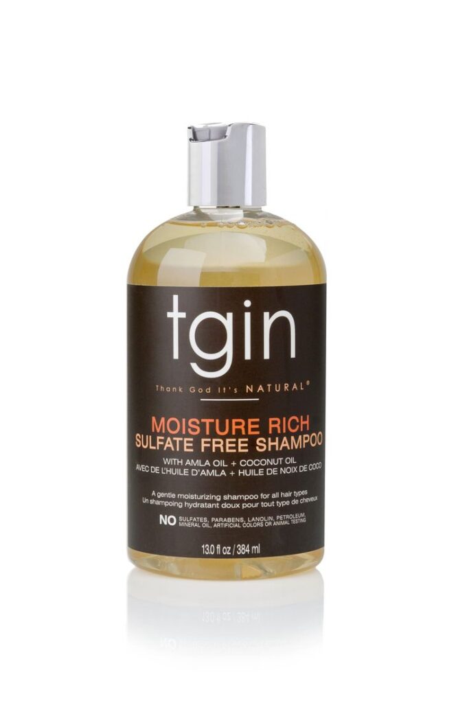 tgin Moisture Rich Sulfate Free Shampoo