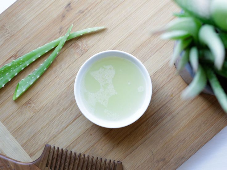 Aloe vera and coconut oil treatment for natural hair