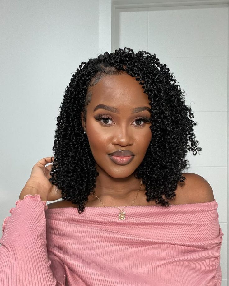 Crochet passion curls protective hairstyle