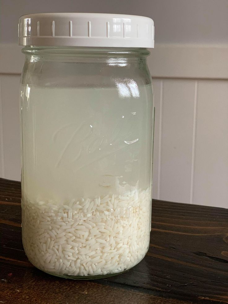 rice water fermentation method