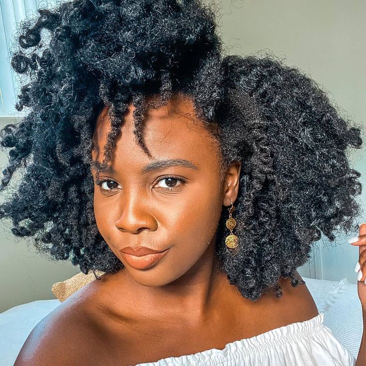 Twist-out ideas for 4C hair with minimal curl separation