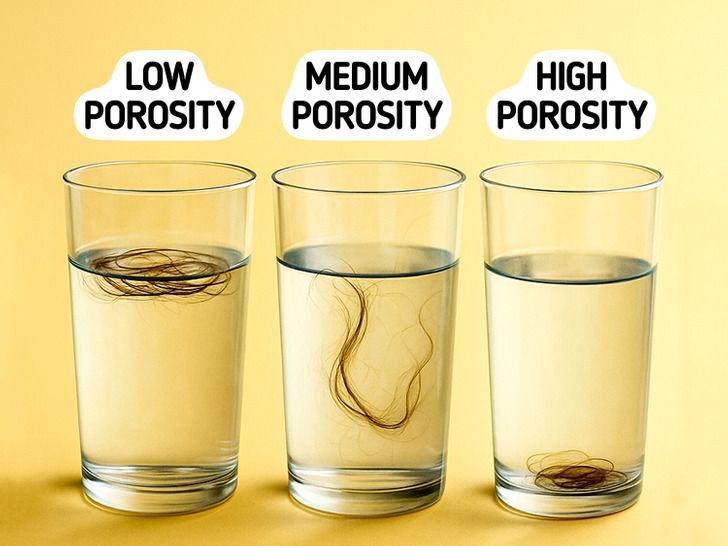 Natural hair strands being tested for how they absorb water