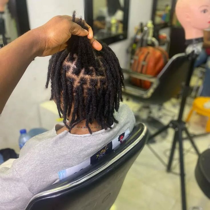 freshly made instant locs