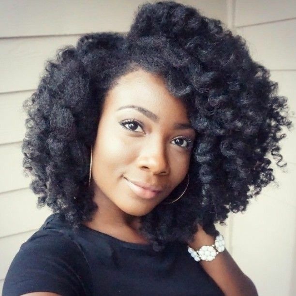 Twist-out ideas for 4C hair with large soft curls