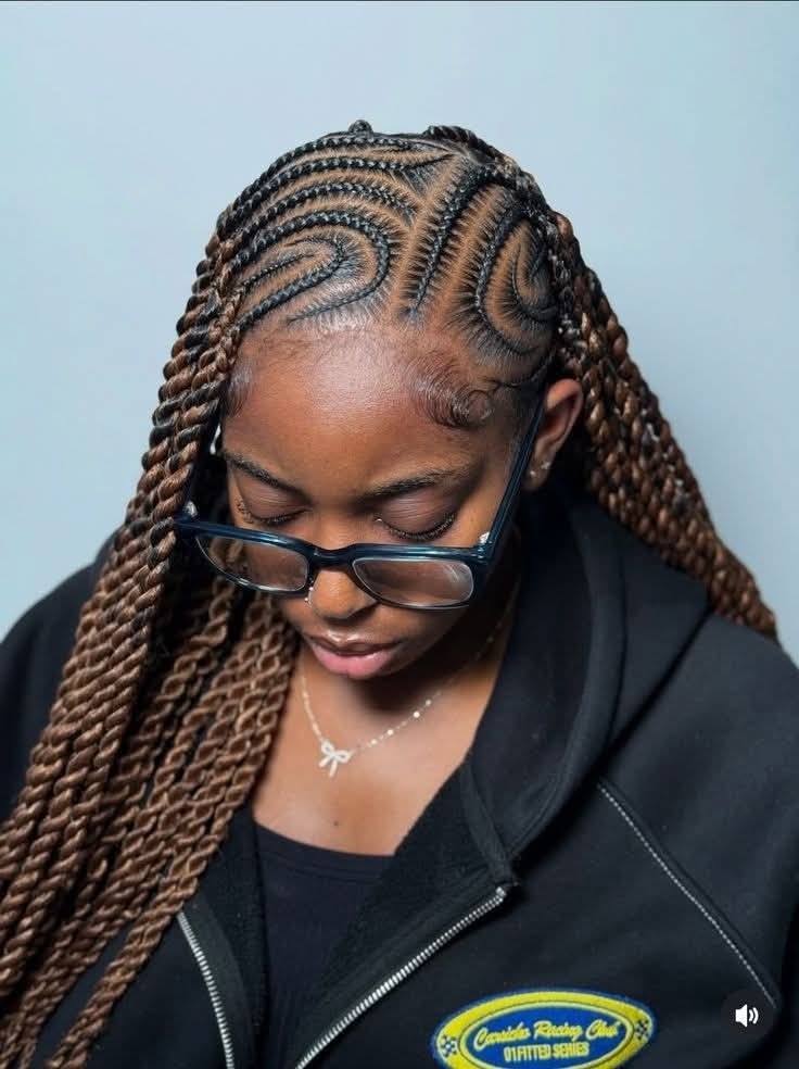 Lemonade stitch braids hairstyle