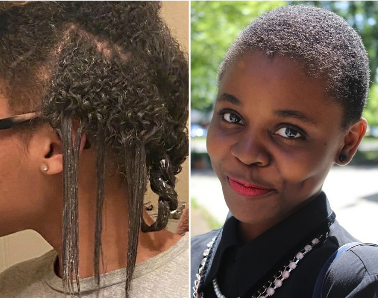 Comparison of long hair transition and big chop approaches