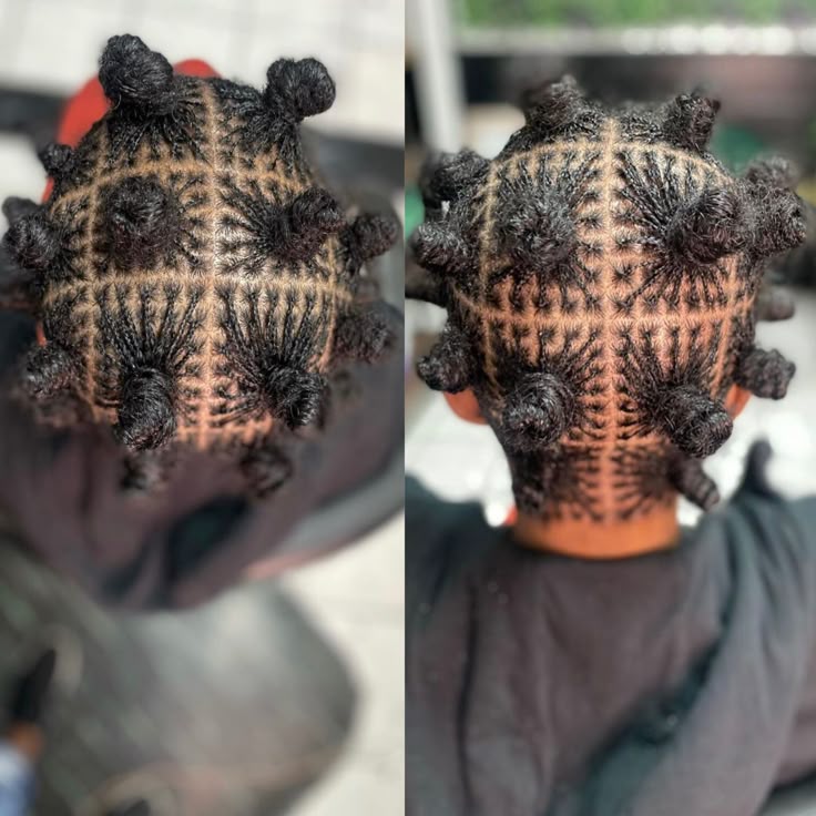 Neat sectioning grid prepared for small microlocs