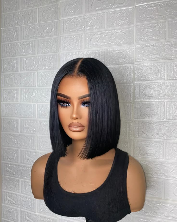 Short bob wig protective hairstyle